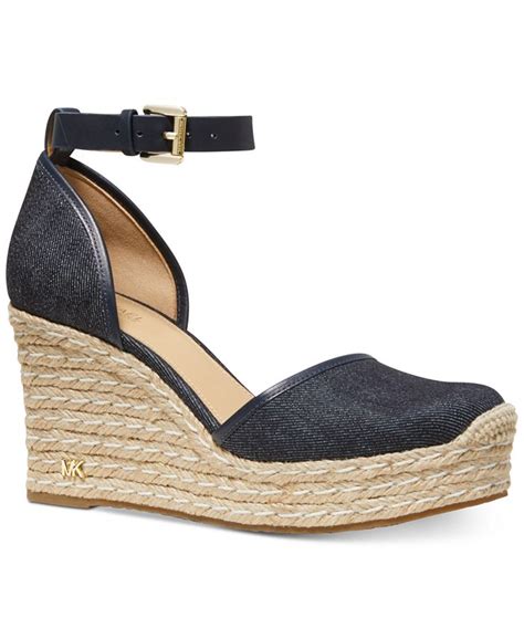 kendrick wedge michael kors|Michael Kors suede wedges.